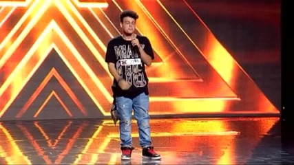 Уникалeн талант - момчето което вдигна всички на крака - X - Factor 2015