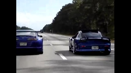 Supra vs Rx 7 