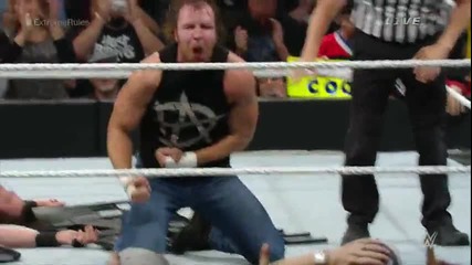 Wwe Extreme Rules 2015 - Dean Ambrose срещу Luke Harper (chicago Street Fight match) ( 2 ра част)