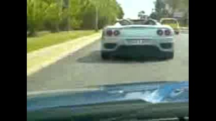 Rx8 Vs Ferrari Athens