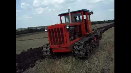 Rabota s 50g. Retro Traktor Dt54 - Rabota na nivata - 2