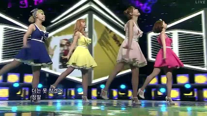 Secret - Shy Boy ~ Inkigayo (16.01.11) 