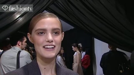 fashiontv - Katie Fogarty Model Talks Spring Summer 2011