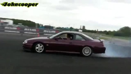 Nissan Silvia s14 drifting