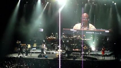 Stevie Wonder + Prince Superstition live in Paris 2010