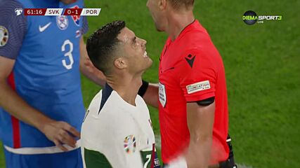 Брутално влизане на Кристиано Роналдо