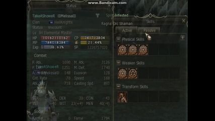 L2 Elemental Master skil lvl 83 gg all
