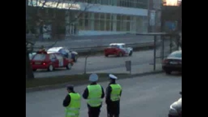Писта Велико Търново 2009 втора Квалификация рестартиране след катастрофата на Бох 