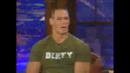 John Cena In Late Show