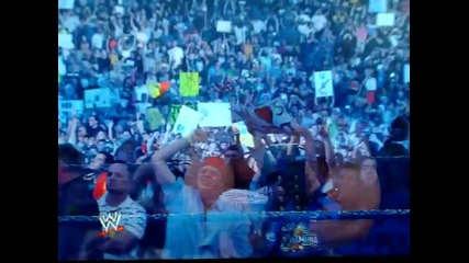 Edge vs Big Show vs John Cena World Heavyweight Championship Wm25 