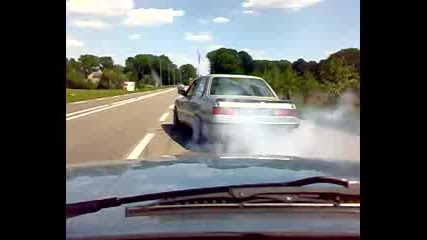 Bmw e21 burnout putten