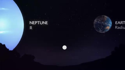 Amazing video Planets viewed from Earth as if they were at the distance of our moon 
