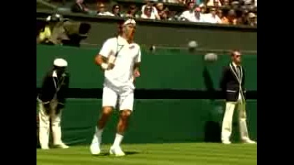 Wimbledon 2008 : Федерер - Хърбати