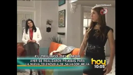 Maite Perroni confirmada en la telenovela El Triunfo del Amor Hoy 