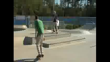 Street Skateboarding Basics - How to Grind on a Skateboard