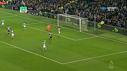Манчестър Сити - Нюкасъл 1:0 /първо полувреме/