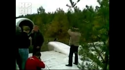 Сензация! Ту - 154 каца аварийно в тайгата. Без жертви!