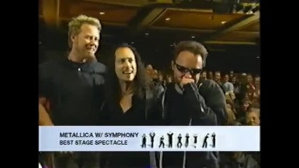 Metallica - Vh1 - Music Awards, 30.11.2000 (hq)
