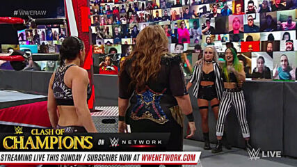 Nia Jax & Shayna Baszler vs. Natalya & Lana: Raw, Sept. 21, 2020