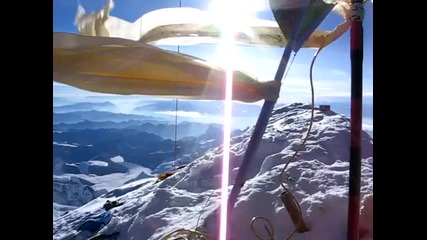 360 градусова панорама от върха на Еверест 