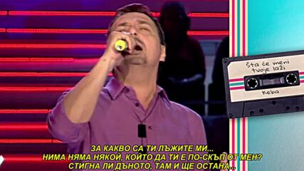 Dragan Kojic Keba - Sta ca tebi moje lazi (prevod)
