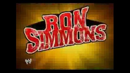 Wwe - Ron Simmons Entrance Video