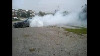 E36 Palenie gumy 