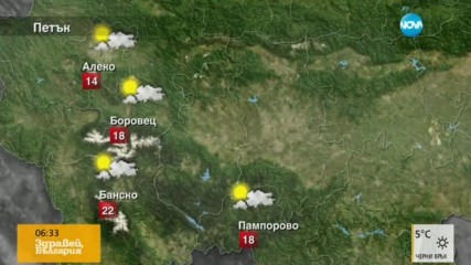 Прогноза за времето (28.04.2017 - сутрешна)