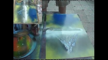Рисуване със спрей в София - 3