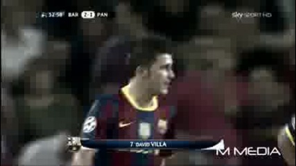 David Villa Barcelona Goals & Skills 2010-2011- Hd