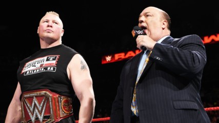 Brock Lesnar will turn Survivor Series' dream match into a nightmare: Raw, Nov. 13, 2017