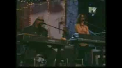 Alicia Keys На живо заедно със Stevie Wonder и Lenny Kravitz
