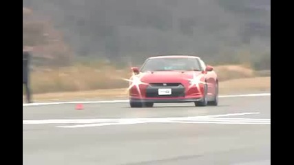nissan skyline gt - r r35 Тест 