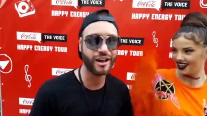 Coca cola the voice happy energy tour 2017 Stara Zagora