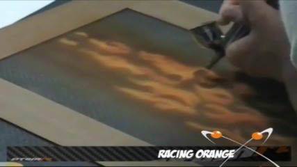 Airbrushing Rc Car Realistic Flames - Lexan Car Body Paint