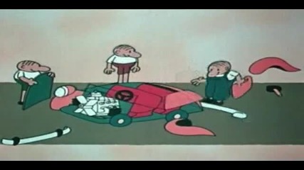 Тримата глупаци - The car