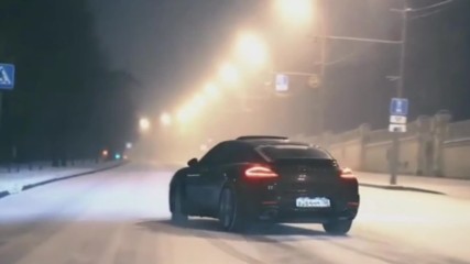 Panamera in the winter