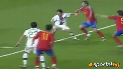 Гавра: Испания смачкана с 0:4 в стил Кристиано и ко (видео) 