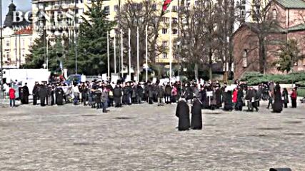 Протест пред Светия Синод заради избора на нов митрополит на Сливен