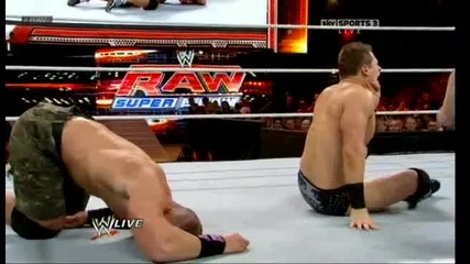 John Cena vs Miz Raw 27.02.2012