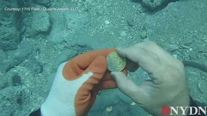 Водолаз открива златни монети за над $1 Милион край бреговете на Флорида