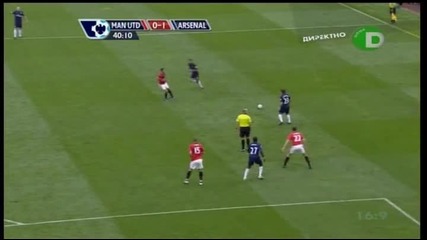 Man Utd - Arsenal - 0:1 - Гол на Аршавин