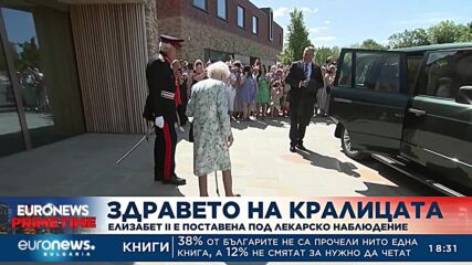 Здравето на кралицата: Елизабет II е поставена под лекарско наблюдение