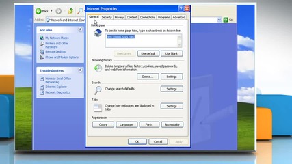 Internet Explorer® 7: How to clear Autocomplete history in Windows® Xp