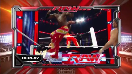 Kofi Kingston vs. Bo Dallas Raw, June 2, 2014