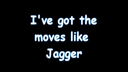 Maroon 5 ft. Christina Aguilera - Moves like Jagger
