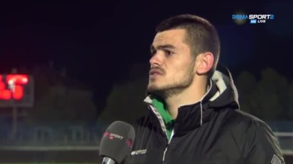 Героят за Пирин: Доволен съм от точката