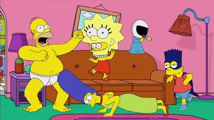 Harlem Shake - The Simpson версия