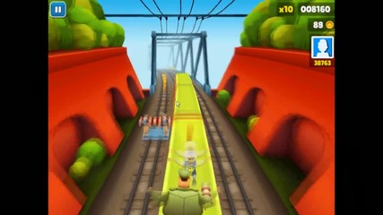 Subway Surfers #2 - Задобрявам!