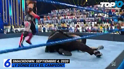 Top 10 Mejores Momentos de SmackDown En Español: WWE Top 10, Sep 4, 2020